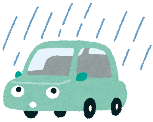 car_rain