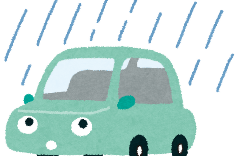 car_rain